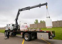 Hydraulic loading cranes Hiab XS 166 DS-5 DUO