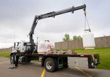 Hydraulic loading cranes Hiab XS 166 ES-1 PRO
