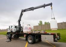 Hydraulic loading cranes Hiab XS 166 LS-2 HiPro