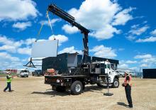 Hydraulic loading cranes Hiab XS 211 E-6 HIPRO CD