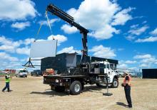 Hydraulic loading cranes Hiab XS 211 EP-5 HIDUO