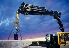 Hydraulic loading cranes Hiab XS 477 EP-3 HIPRO CD
