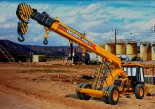 Industrial mobile cranes Escorts Hydra 15