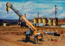 Industrial mobile cranes Escorts TRX 15