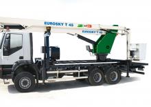 Römork Üstü Mafsallı Bomlu Vinçler Comet 45-20 T 