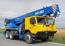 Kamyona monte telesc. vinçler CKD Mobilni Jeraby AD 30