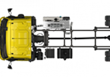 Katı şasiler DAF XB 190 FA 08t