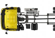 Katı şasiler DAF XB 190 FA 16t