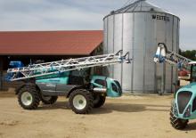 Kendinden itmeli tarla püskürtücüler Berthoud RAPTOR 4240