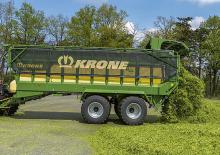 Kısa mesafeli silaj römorkları Krone GX 520 Pro