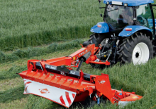 Koşullandırıcı içeren çekilir tip çim biçme makineleri diski Kuhn FC 2860 TLD