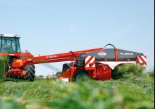 Koşullandırıcı içeren çekilir tip çim biçme makineleri diski Kuhn FC 303 GC