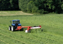 Koşullandırıcı içeren çekilir tip çim biçme makineleri diski Kuhn FC 3560 TCR