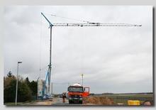 Kule vinçleri - tramvay bomu - alttan dönüş König K 1030 H 2