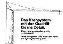 Kule vinçleri - tramvay bomu - alttan dönüş König K 28 S