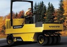 Lastik tekerlekli makaralar Volvo PT125R