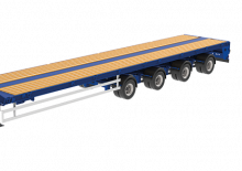 Lowbed & Step Deck Semi Trailers Goldhofer SPZ-GL