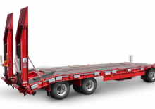 Lowbed Trailers Schwarzmüller 3-axle low loader trailer with straight platform