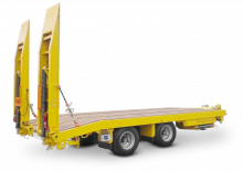 Lowbed Trailers Schwarzmüller Centre-axle low loader trailer with straight platform