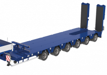 Lowbed yarı römorklar Goldhofer STZ-VH