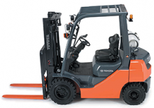 LPG Forklifts Toyota 8FGU25
