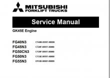 LPG Forklifts Mitsubishi FG40N3 