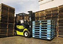 Lpg ön forkliftler Clark C15L