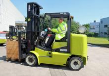 Lpg ön forkliftler Clark CGC 32