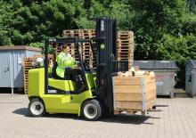 Lpg ön forkliftler Clark CGC 55