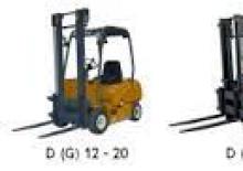 Lpg ön forkliftler Desta G 12