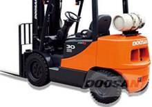Lpg ön forkliftler Doosan G30E-5