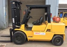 Lpg ön forkliftler Caterpillar GP50K