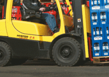 Lpg ön forkliftler Hyster H4.5FTS5