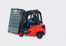 Lpg ön forkliftler Linde H20 CNG EVO 
