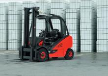 Lpg ön forkliftler Linde H35T