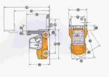 Lpg ön forkliftler Samsung SF 45 L