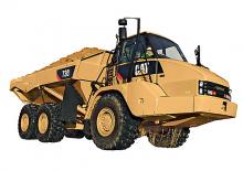 Mafsallı damperli kamyonlar Caterpillar 730