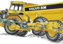Mafsallı damperli kamyonlar Volvo A35