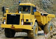 Mafsallı damperli kamyonlar Caterpillar D 25 D