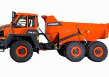Mafsallı damperli kamyonlar Doosan DA30