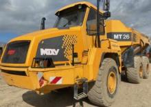 Mafsallı damperli kamyonlar Doosan-Moxy MT 26