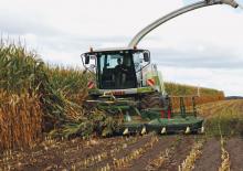 Combine harvesters maize pickers Krone EasyCollect 900-3 FP