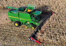 Combine harvesters maize pickers Geringhoff MS 1200
