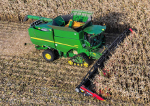 Combine harvesters maize pickers Geringhoff MS 600