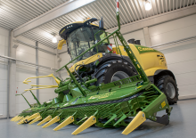 Combine harvesters maize pickers Krone XCollect 600-3