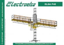 Mast Climbing Work Platforms Electroelsa ELSA P40