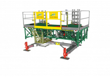 Mast Climbing Work Platforms Hydro Mobile M-SERIES 64´ UNIT