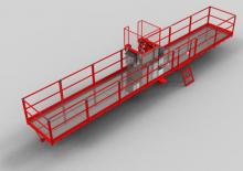 Mast Climbing Work Platforms Stros WP 3000