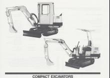 Mini ekskavatörler John Deere Construction 15