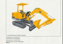 Mini ekskavatörler John Deere Construction 30